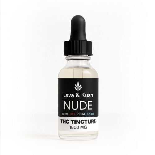 L&K NUDE THC TINCTURE IN MCT OIL (1800mg) - 30ml