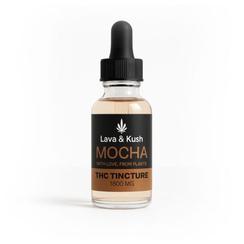 L&K MOCHA THC TINCTURE IN MCT OIL (1800mg) - 30ml