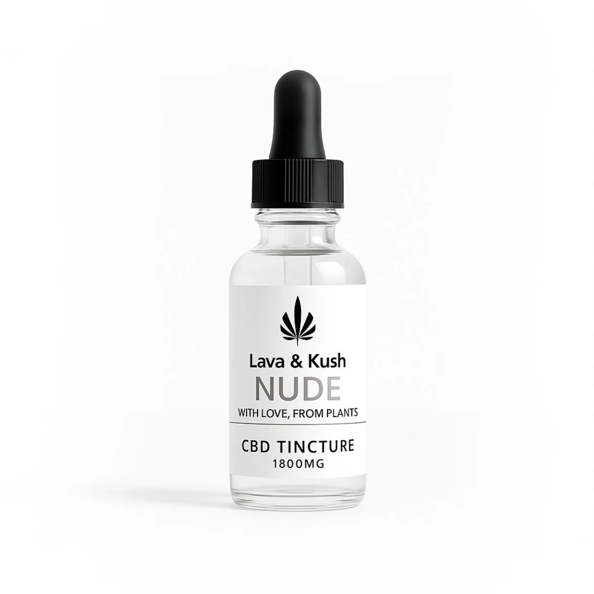 L&K NUDE CBD TINCTURE IN MCT OIL - 30ml (1800mg)