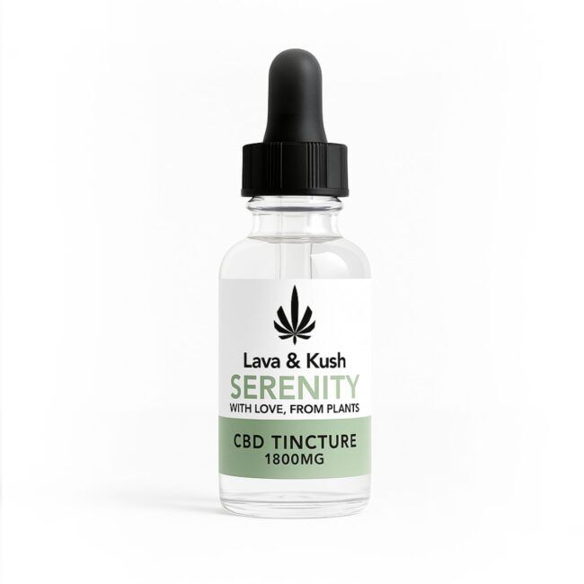 L&K SERENITY CBD TINCTURE IN MCT OIL - 30ml MARJORAM ESSENTIAL OIL - FOR RELAXATION (1800mg)