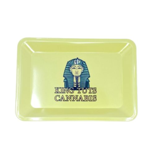 KING TUTS ROLLING TRAY - GOLD
