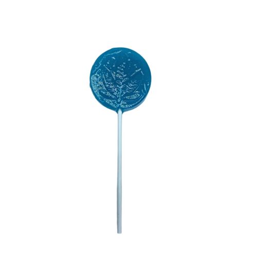 LAVA & KUSH LOL-I-POP BOMBZ (100mg THC) - BLUE RASPBERRY