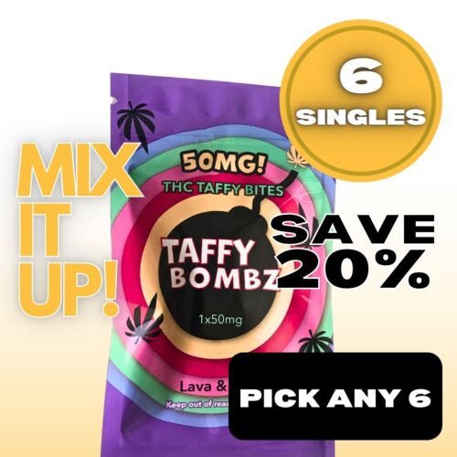 MIX IT UP - EDIBLE SINGLES - PICK ANY 6 - SAVE 20%