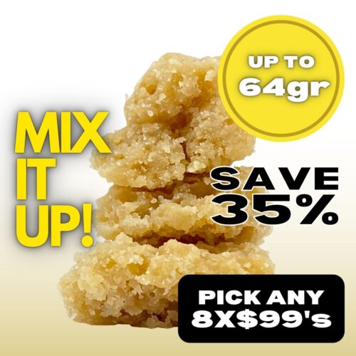 MIX IT UP - $99 EXTRACTS - PICK ANY 8 - SAVE 35%