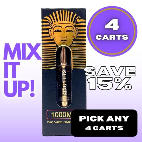 MIX IT UP - VAPE CARTS - PICK ANY 4 - SAVE 15%