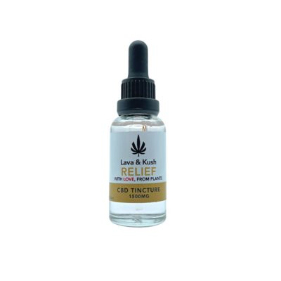 L&K RELIEF CBD TINCTURE IN MCT OIL - 30ml WITH FRANKINCENSE ESSENTIAL OIL - FOR PAIN RELIEF (1800mg)