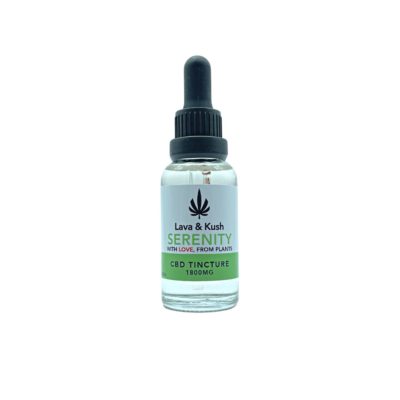L&K SERENITY CBD TINCTURE IN MCT OIL - 30ml MARJORAM ESSENTIAL OIL - FOR RELAXATION (1800mg)