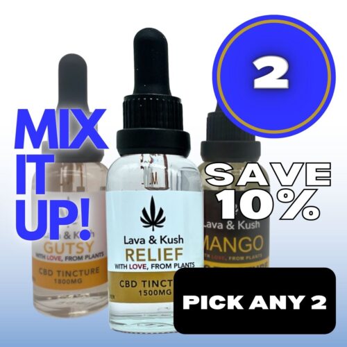 MIX IT UP - TINCTURES - PICK ANY 2 - SAVE 10%