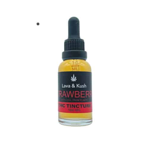 L&K STRAWBERRY THC TINCTURE IN MCT OIL (1800mg) - 30ml