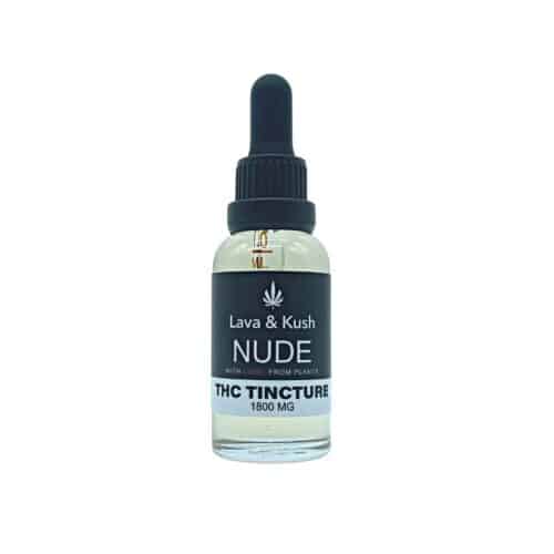 L&K NUDE THC TINCTURE IN MCT OIL (1800mg) - 30ml