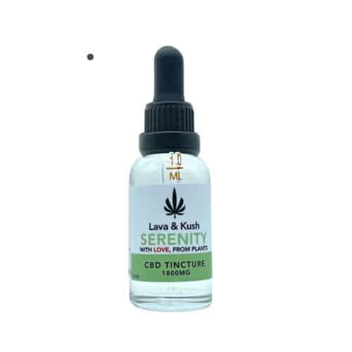 L&K SERENITY CBD TINCTURE IN MCT OIL - 30ml MARJORAM ESSENTIAL OIL - FOR RELAXATION (1800mg)