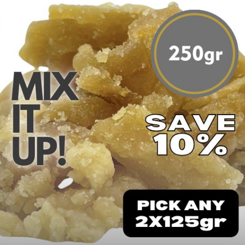 MIX IT UP – BULK EXTRACTS – PICK ANY 2X125gr – SAVE 10%