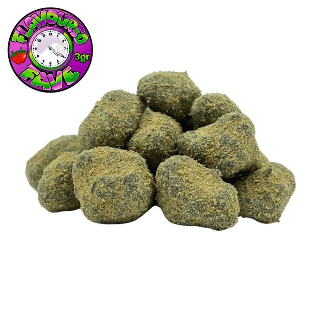 3gr - FLAVOURED FAVE - STRAWBERRY FLAVOURED MOON ROCKS - INDICA - (AAAA)