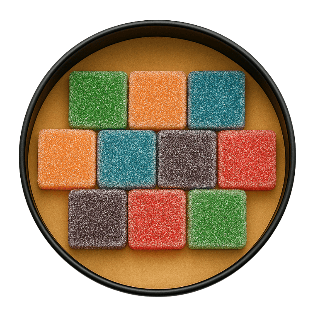 Mini THC Cubes