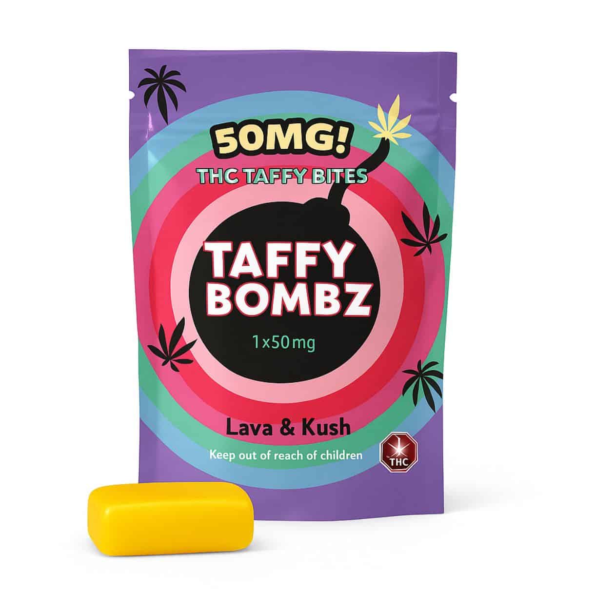 Source photograph: L&K TAFFY BOMBZ
