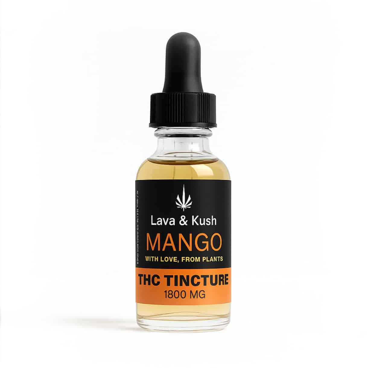 Teinture de mangue au THC L&K dans de l'huile MCT (1 800 mg) - 30 ml