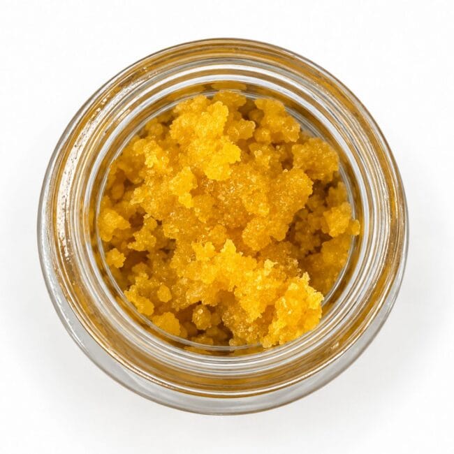pp white truffle sugar wax jar