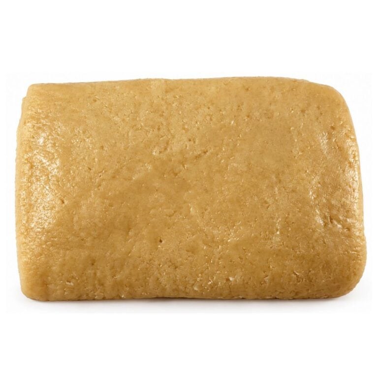wedding cake budder extract whole slab on a white background